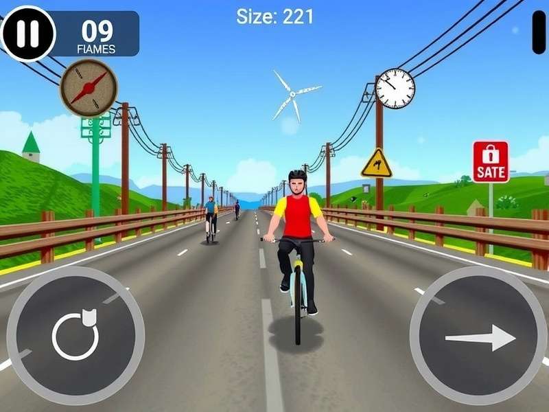 Namaste Cycling Victor Game Screenshot